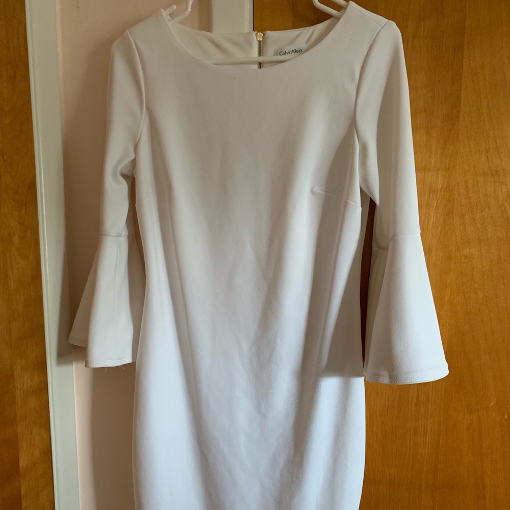 White Calvin Klein dress size 8